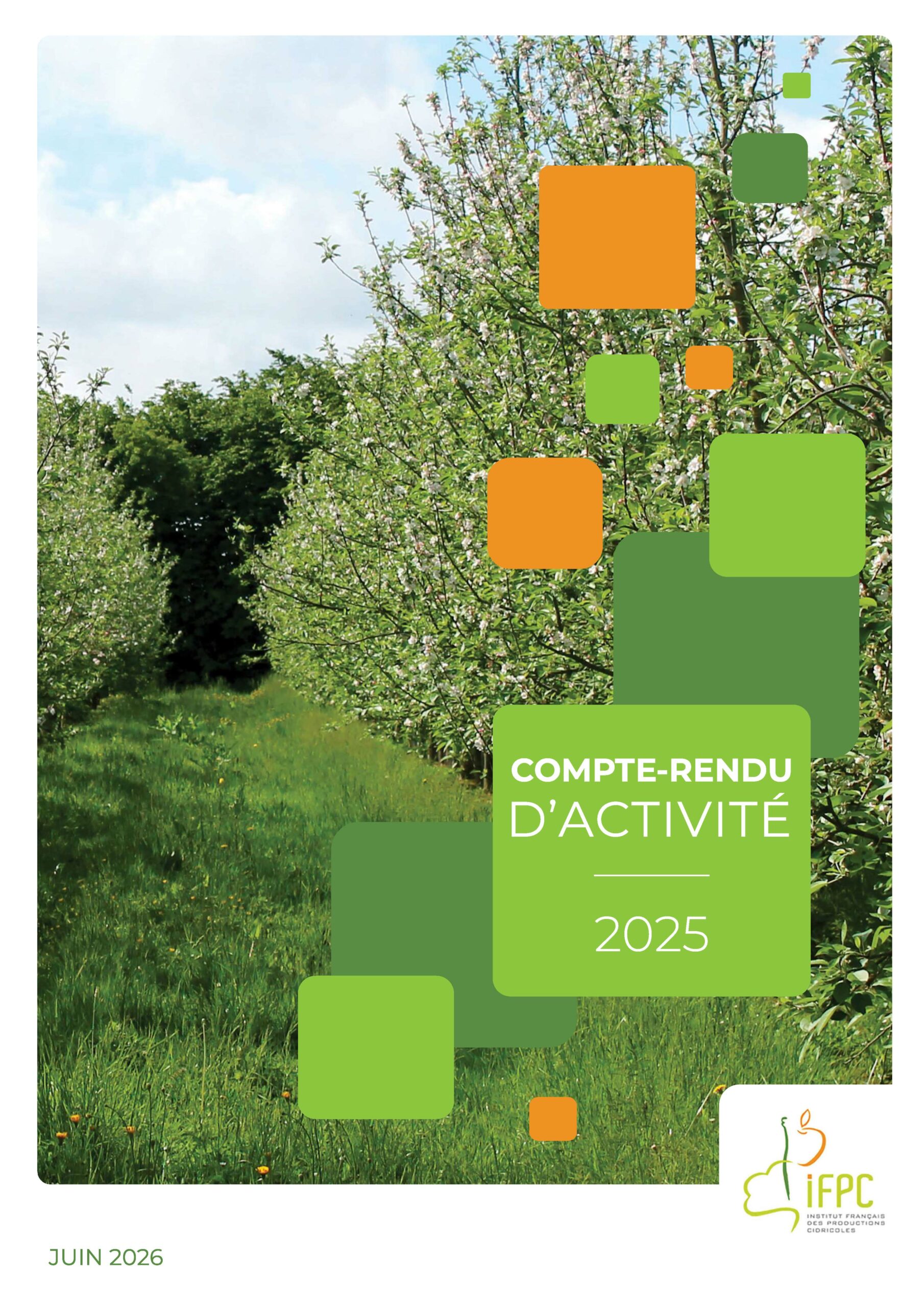 CRA IFPC 2025 page couverture IFPC - compte-rendu d'activité 2023