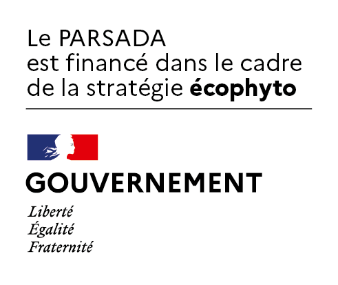 Logo PARSADA financé par Ecophyto unicid